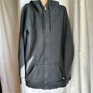 Aritzia TNA Woman’s Grey Zip Up Hoodie Size M